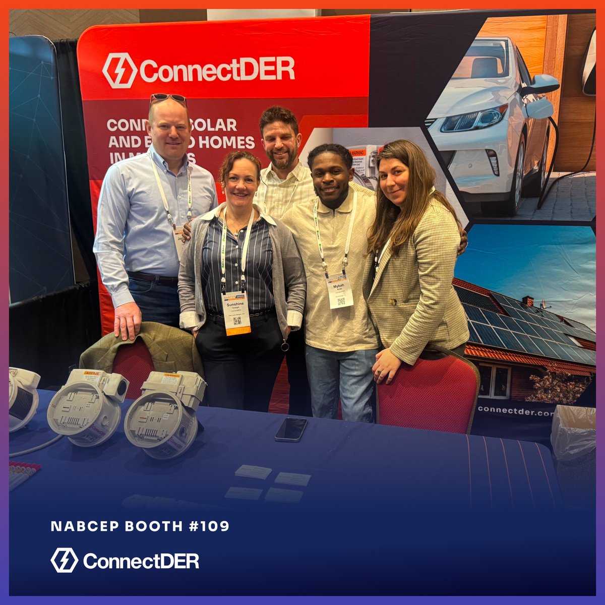 connectder's tweet image. ConnectDER looks forward to presenting at @NABCEP &apos;s Snap in, Power Up session at 4:30pm PST today! Discover how our Meter Socket Adapters can standardize your processes, shrink install times, and cut costs. #ConnectDER #MeterSocketAdapter #NABCEP #installation #Solar
