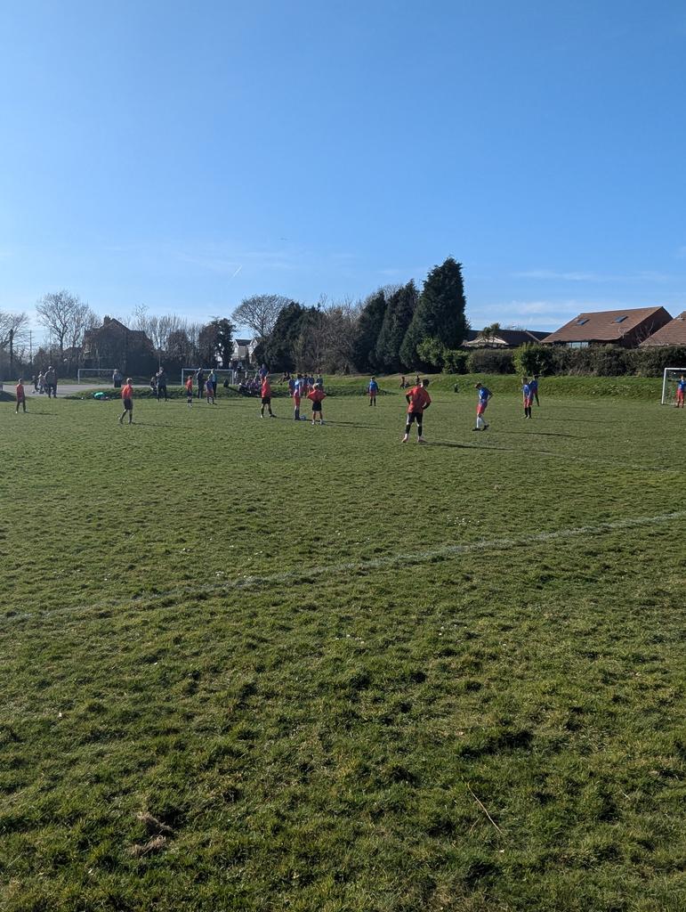 Football in the sun! Thanks to <a href="/Hendrefoilan/">Hendrefoilan Primary</a> for hosting. Goals galore (2 courtesy of a deadline day Year 3 super signing) and a first outing for the new kit. Great afternoon!