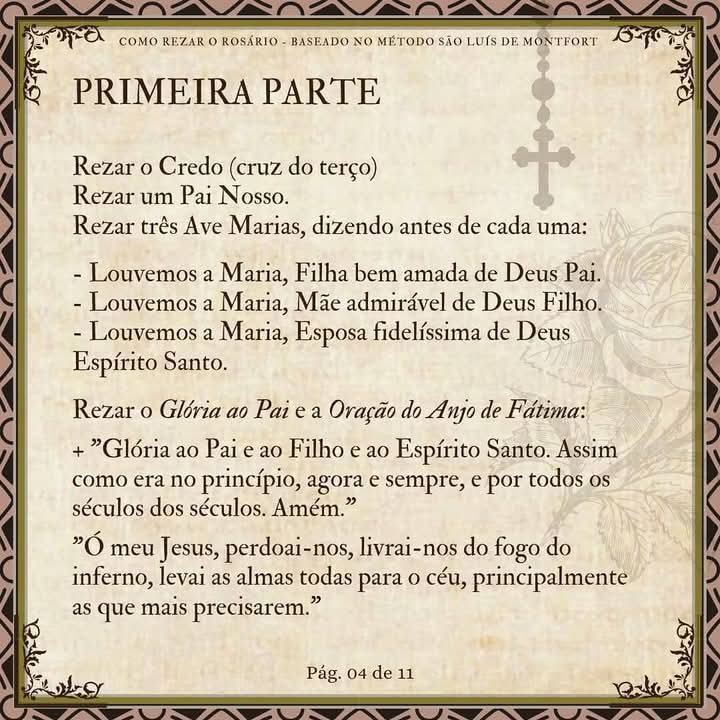 Como se reza o santo Rosário ou o terço.

Thread para você que não conhece ou não prática essa devoção.

Ad Jesum per Mariam.