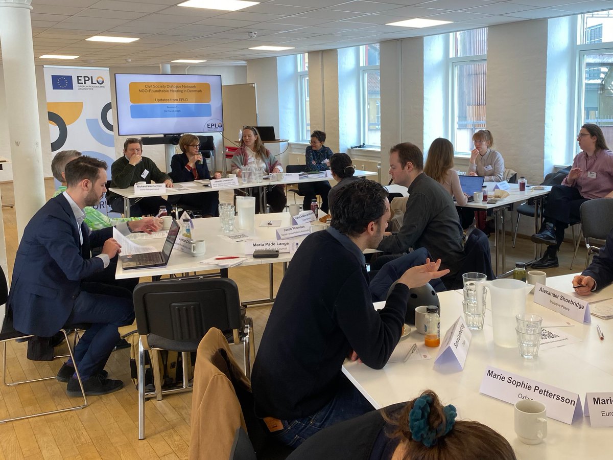 🙌 Our roundtable in Denmark has ended. Huge thanks to all participants for a day of strategic discussions on advancing conflict prevention and peacebuilding through EU external action. Let’s keep working together! ✊🌍