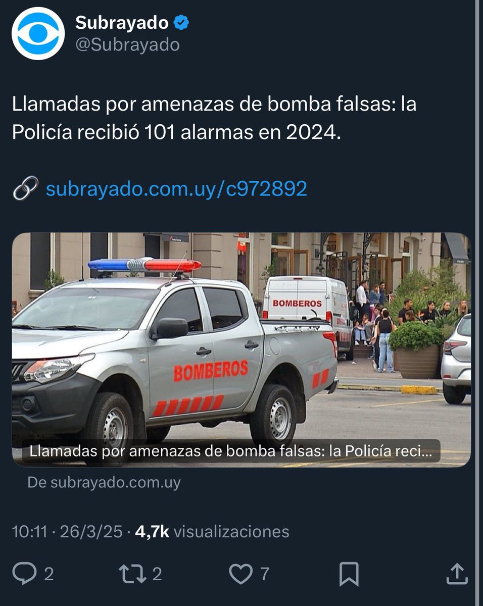 En 2024 había una amenaza de bomba cada 3 días y nadie se enteraba 🤷🏻