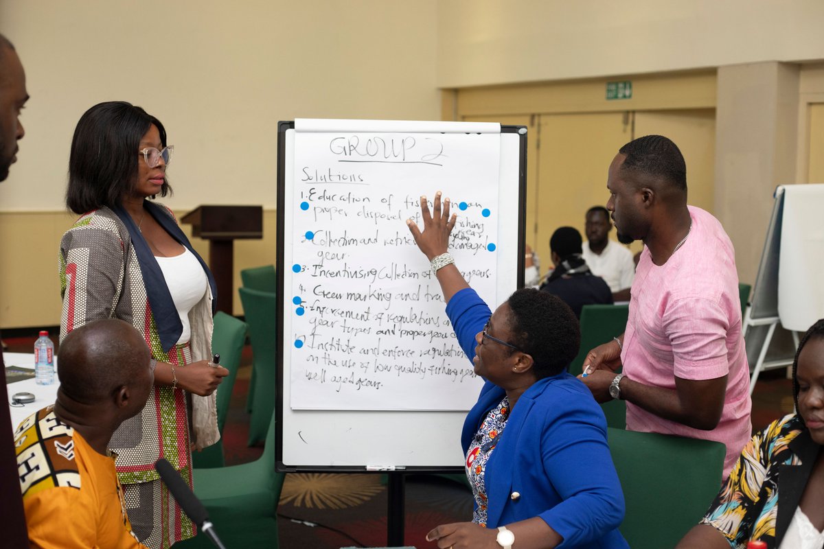 Cefas (@cefasgovuk) on Twitter photo The Ocean Country Partnership Programme & <a href="/GhanaNPAP/">Ghana National Plastic Action Partnership 🇬🇭</a> hosted a vital workshop on 'ALDFG', tackling its causes, impacts & solutions. Key takeaways: collaboration, innovation & action to protect marine life & coastal livelihoods, for healthier oceans! 🌊 #MarineConservation #ALDFG The Ocean Country Partnership Programme & <a href="/GhanaNPAP/">Ghana National Plastic Action Partnership 🇬🇭</a> hosted a vital workshop on 'ALDFG', tackling its causes, impacts & solutions. Key takeaways: collaboration, innovation & action to protect marine life & coastal livelihoods, for healthier oceans! 🌊 #MarineConservation #ALDFG