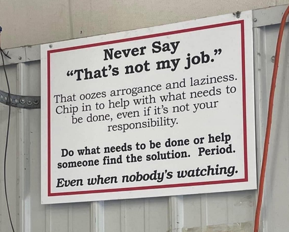 Never say never!
#servant_leadership