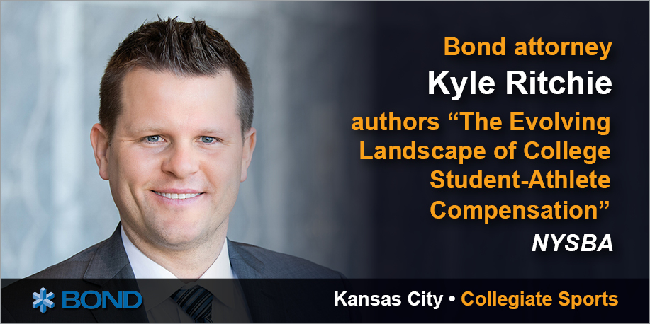 <a href="/BondSportsGroup/">Bond, Schoeneck & King Sports</a> attorney Kyle Ritchie authored "The Evolving Landscape of College Student-Athlete Compensation." Read the article published by <a href="/NYSBA/">New York State Bar Association</a>, here: bit.ly/4c6cQqc.