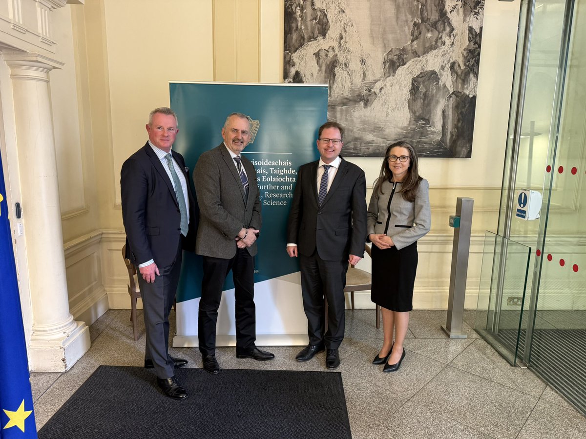 James Lawless (@lawlessj) on Twitter photo Good to meet Brendan McGinty, Chair of <a href="/SkillnetIreland/">Skillnet Ireland</a>, incoming CEO Mark Jordan & Tracey Donnery, Director of Policy & Comms to discuss their 2025 plans. Skillnet are a key partner in developing & enabling a culture of lifelong learning as Ireland’s Workforce Development Agency Good to meet Brendan McGinty, Chair of <a href="/SkillnetIreland/">Skillnet Ireland</a>, incoming CEO Mark Jordan & Tracey Donnery, Director of Policy & Comms to discuss their 2025 plans. Skillnet are a key partner in developing & enabling a culture of lifelong learning as Ireland’s Workforce Development Agency