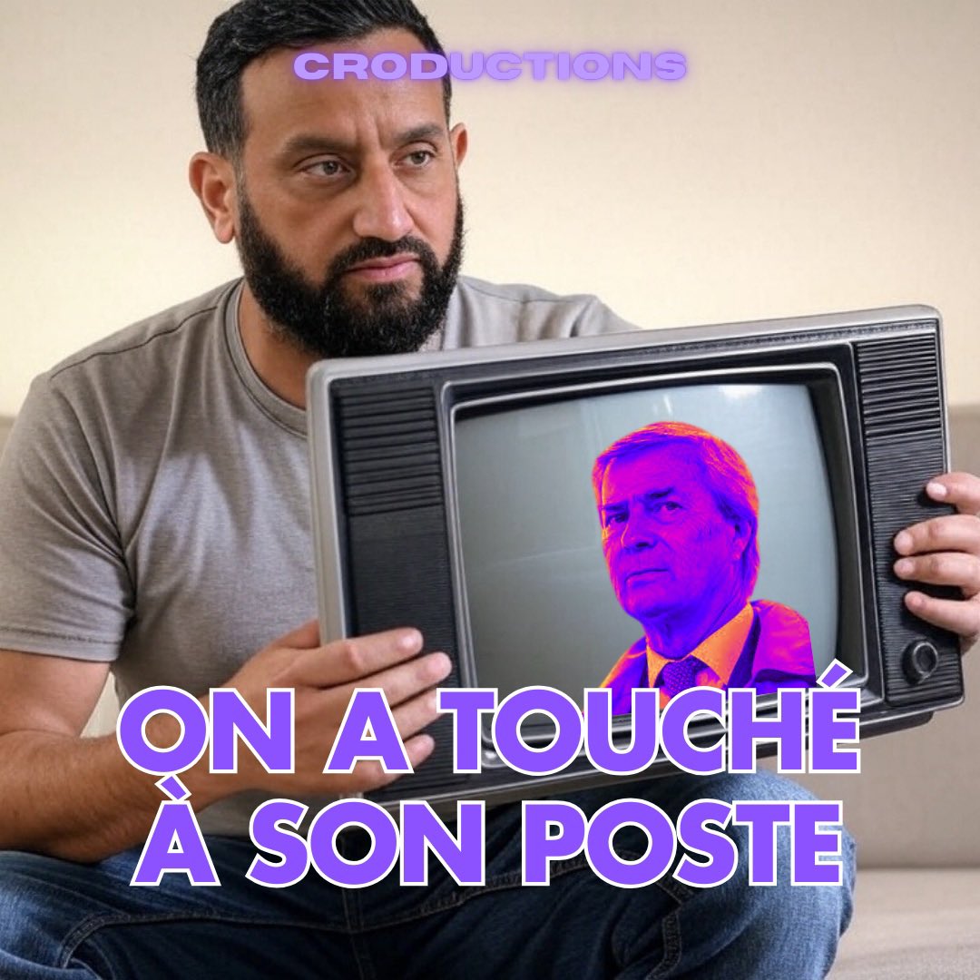 CroductionsPod's tweet photo. Demain 8:00 on revient sur la fin de @C8TV et l’évolution de @TPMP 

Avec @jules_cros et @Cestdrique https://t.co/4cZgdpG9Pg