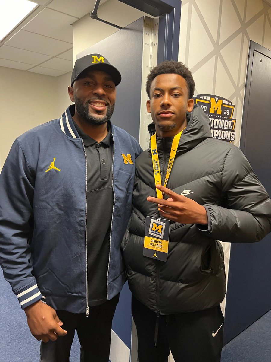 Gordon Sellars (@gordonsellars2) on Twitter photo Back in Ann Arbor this Friday! 〽️〽️ <a href="/19Bellamy/">Ron Bellamy</a> <a href="/Jack_Dunaway96/">Jack Dunaway</a> <a href="/Coach_SMoore/">Sherrone Moore</a> <a href="/RichardPerryUM/">Richard Perry</a> Back in Ann Arbor this Friday! 〽️〽️ <a href="/19Bellamy/">Ron Bellamy</a> <a href="/Jack_Dunaway96/">Jack Dunaway</a> <a href="/Coach_SMoore/">Sherrone Moore</a> <a href="/RichardPerryUM/">Richard Perry</a>