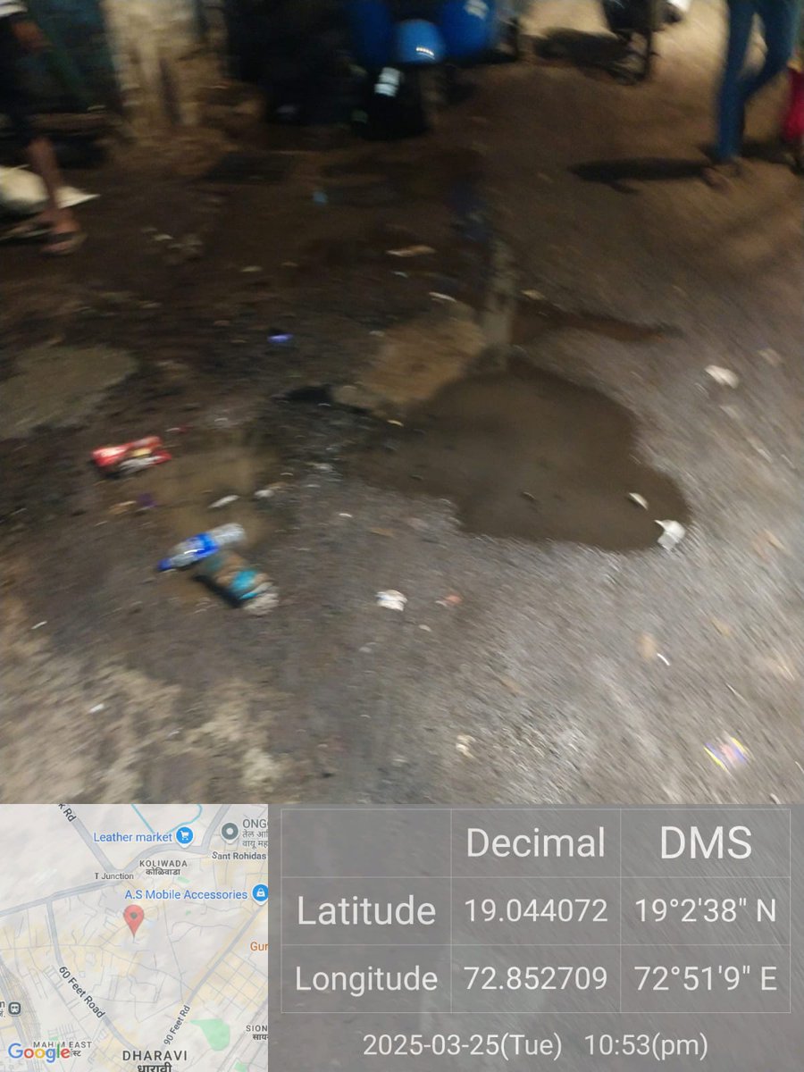 ataulkhan09's tweet image. Attn : @mybmcWardGN 

Drainage Line Overflow At Ward No 188 Chamda Bazar Gujrati Smaj Hall Line Dharavi Mumbai-17.

#WakeUpDharavi #RaisWithAtaul
#Ataul4u #Dharavi #Change