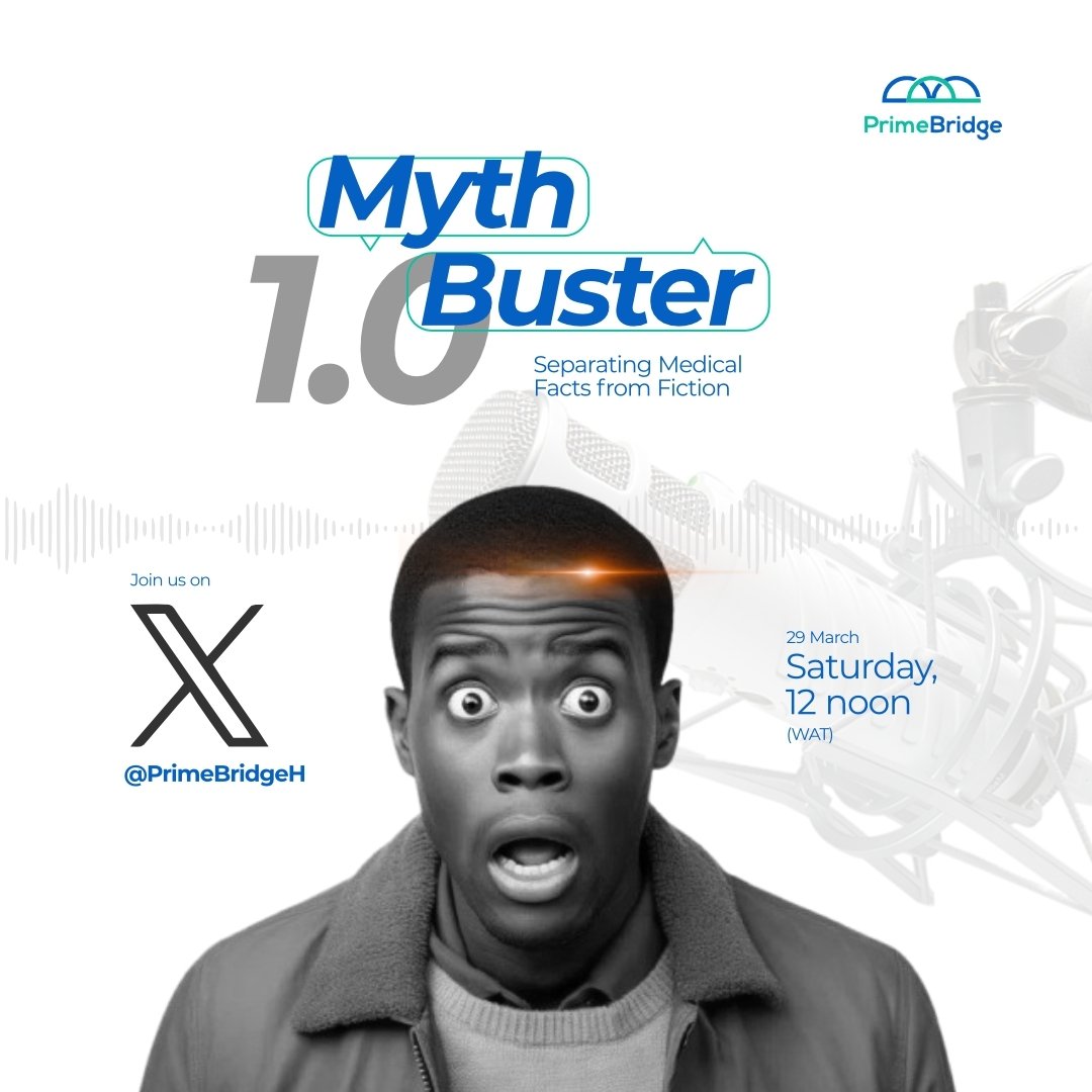 PrimeBridgeH's tweet photo. Does Alabukun and 7up remove pregnancy?

Does eating mango and garri still kill?

Who really is an 'abiku'?

Join us this Saturday at 12 noon on X Spaces as our amiable in-house doctors talk through several medical and healthcare myths, myth-origin stories,

1/2 https://t.co/LhNH4eErUK