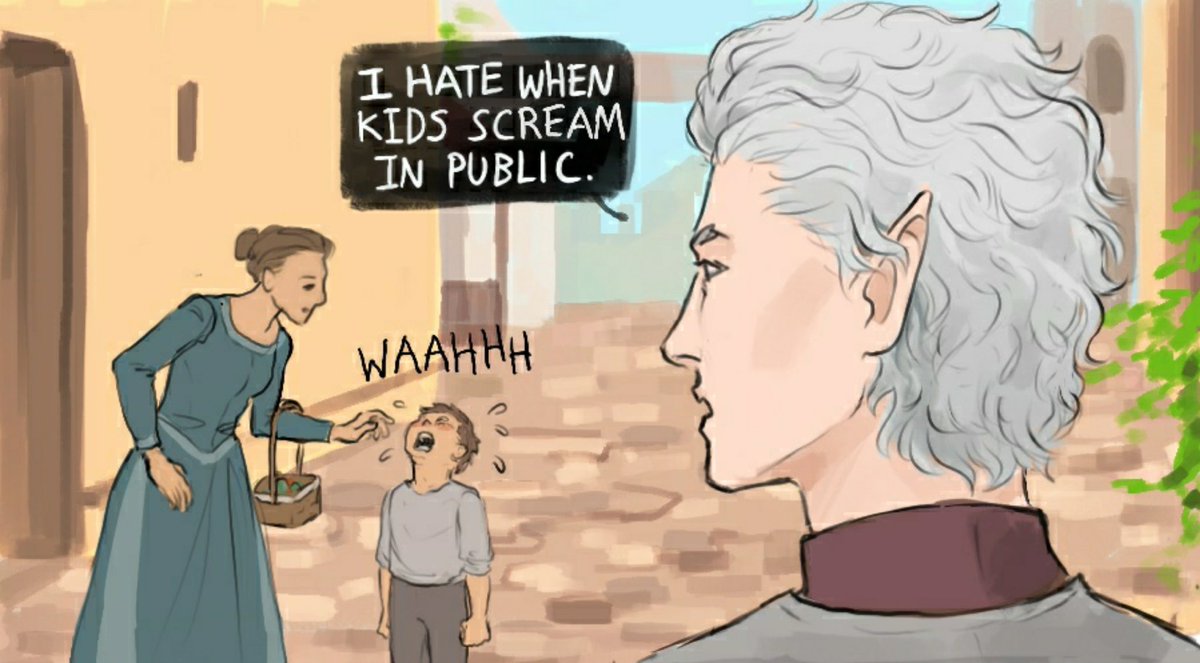 ElesirArt's tweet image. Found this tweet I had bookmarked and had to draw it
#Astarion #BaldursGate3