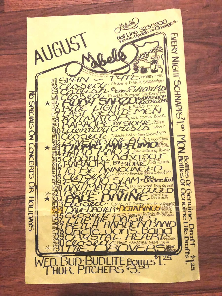 Bruce Malter (@brucemalter) on Twitter photo Mabel’s in Champaign, IL circa 1983, Rudy Sarzo just after seeing him play with Ozzy and before seeing him with Quiet Riot, did not see this show at Mabel’s, wish I had.
<a href="/rudysarzo/">Rudy Sarzo</a> Mabel’s in Champaign, IL circa 1983, Rudy Sarzo just after seeing him play with Ozzy and before seeing him with Quiet Riot, did not see this show at Mabel’s, wish I had.
<a href="/rudysarzo/">Rudy Sarzo</a>