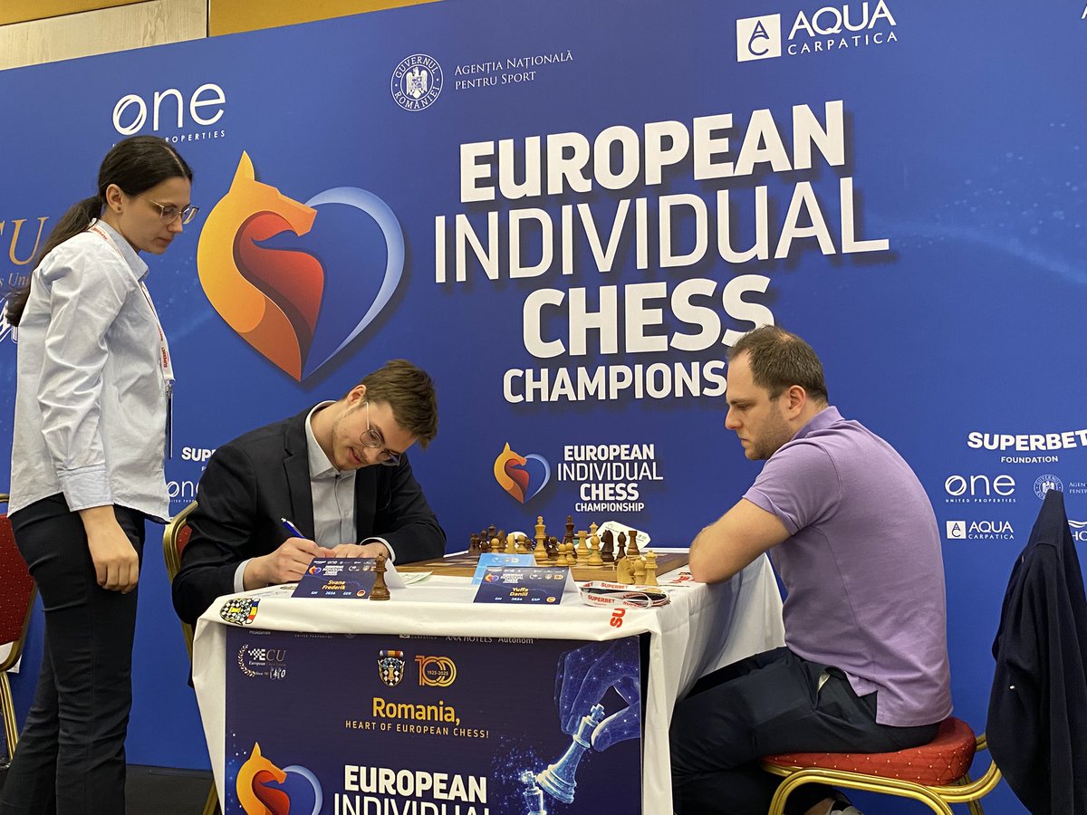 GM Frederik Svane🇩🇪 seals a victory against GM Daniil Yuffa🇪🇸 for the final score of 8.5 points and joins GM Matthias Bluebaum🇩🇪 and GM Maxim Rodshtein🇮🇱 in a tie for the first place! Additional criteria will determine the Winner! 🏆

➡️GM Svane Frederik has joined us in the