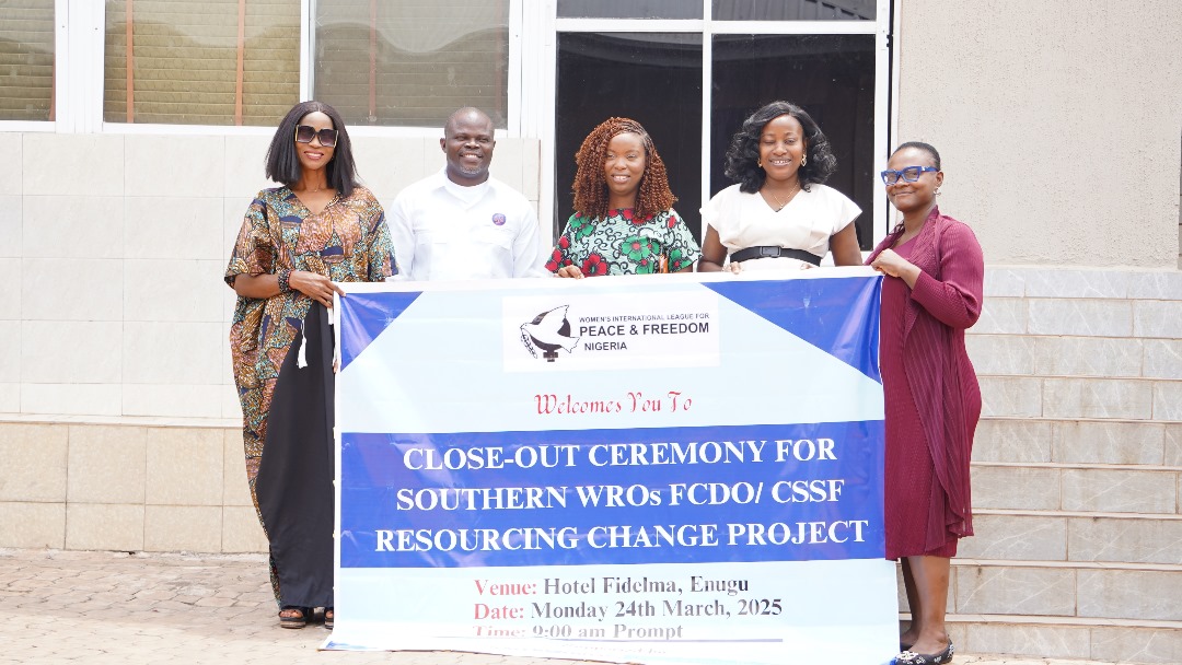 March 25, 2025, was the Close-Out Ceremony of the Southern Nigeria Resourcing Change Project funded by <a href="/saferworld/">Saferworld</a> and <a href="/FCDOGovUK/">Foreign, Commonwealth & Development Office</a>  A milestone in our collective efforts to drive sustainable impact in gender equality, peacebuilding, and social justice across Southern Nigeria.