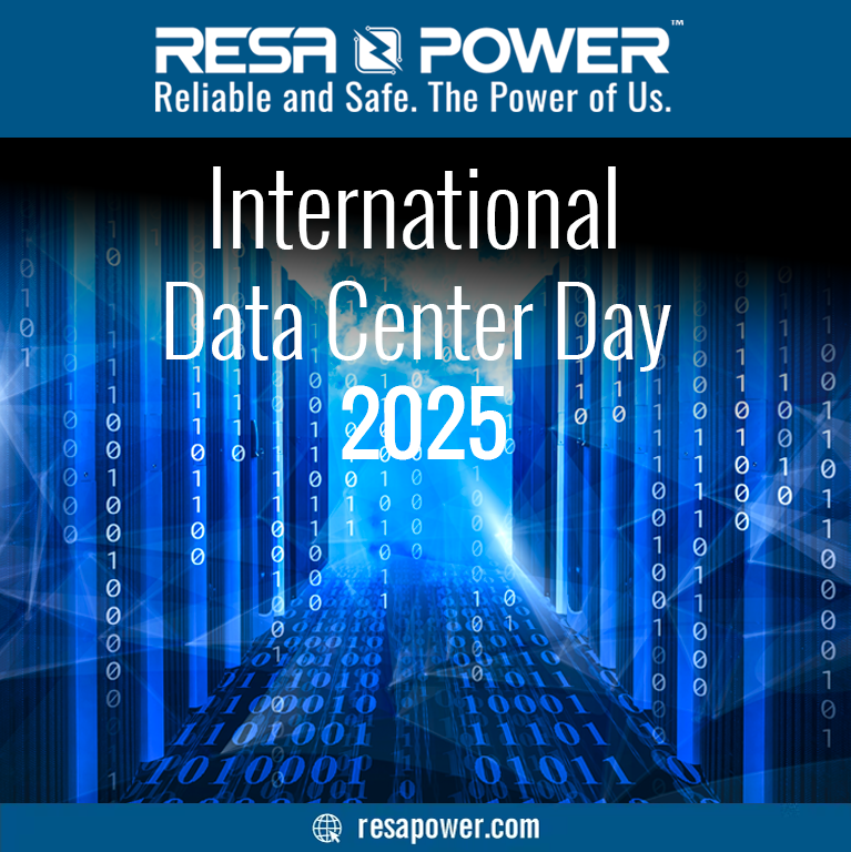 ResaPower's tweet photo. Powering the Digital World on International Data Center Day! 🌎

💼 Follow us on LinkedIn: https://t.co/yowNWhuxCs

#RESAPower #RESAPower #ThePowerOfUs #PowerSystems #InternationalDataCenterDay #PoweringReliability #DataCenterSolutions #PoweringTheDigitalWorld https://t.co/Gtv2e7AUQg
