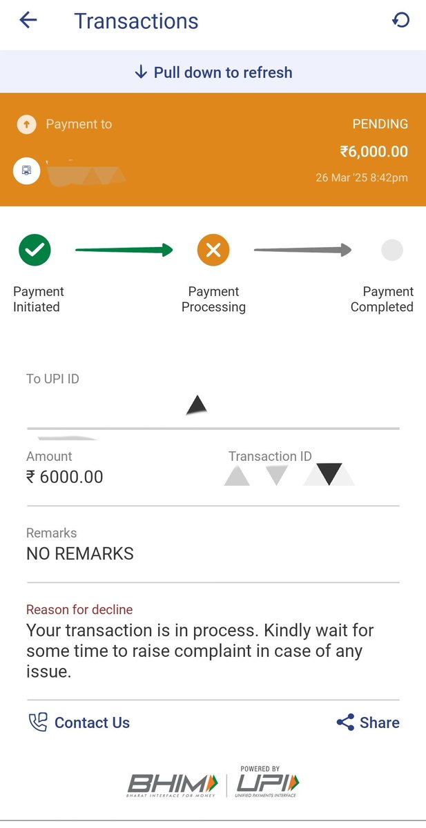 JainSahabInvest's tweet image. Digital payments are the future, but what happens when the backbone crashes? ⚠️ UPI is down across India, leaving users stranded with pending transactions and failed payments. Hope this gets fixed soon! Anyone else stuck in the payment limbo? #UPIdown #PaymentIssues

@NPCI_NPCI