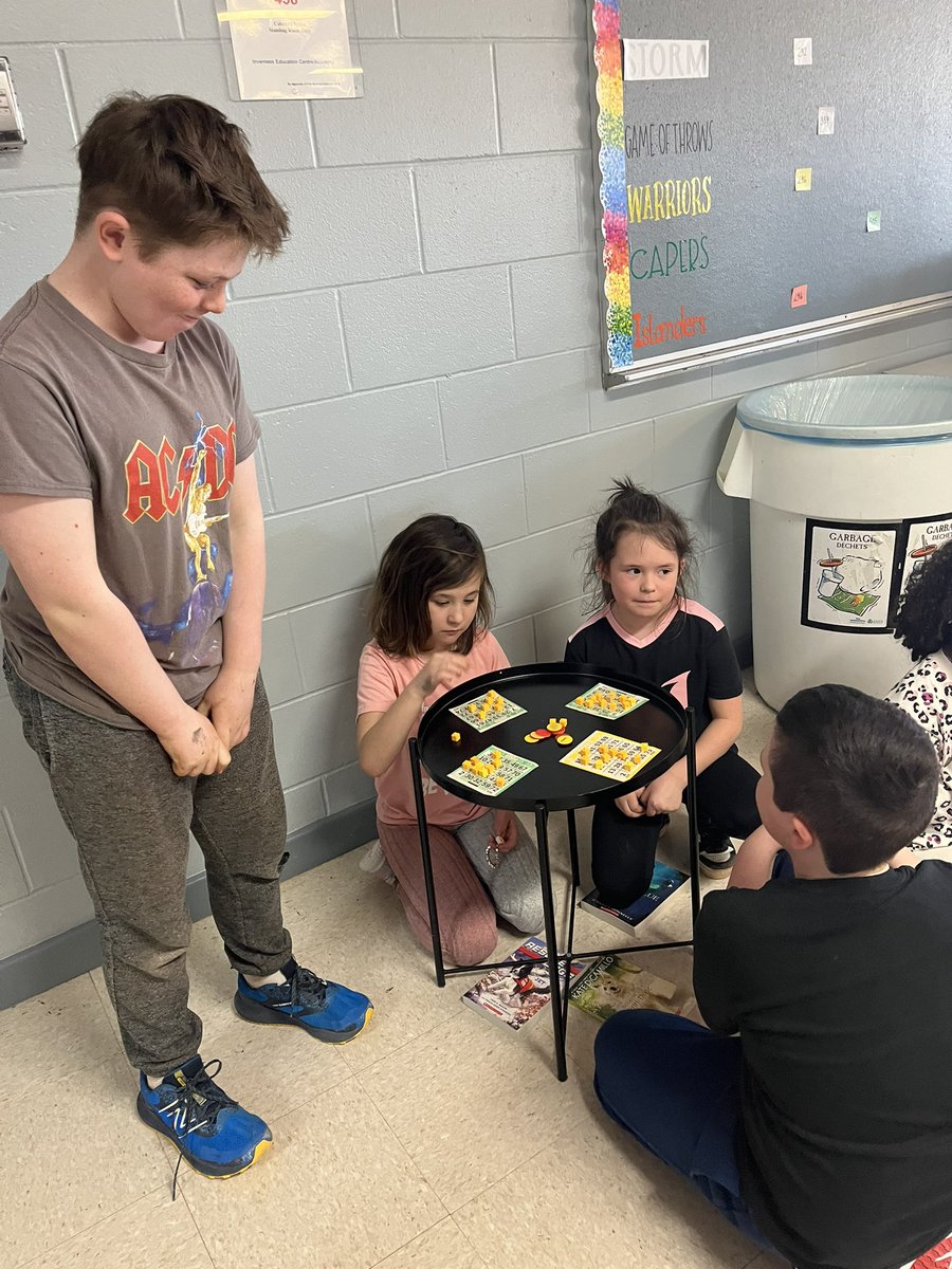 InvernessECA's tweet image. Our elementary students had an absolute blast playing Book Bingo today! This fun activity not only got them excited about books but also helped build their number sense in a hands-on way.
#SRCEMarchIsMathMonth