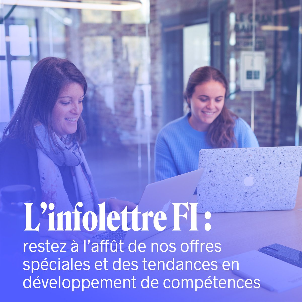 Restez à l’affût des tendances et des meilleures pratiques! 📩

Abonnez-vous à l’infolettre Formations Infopresse pour recevoir directement dans votre boîte courriel.
Personnalisez votre abonnement selon vos champs d’expertise.

🔗 infopresse.com/infolettre-for…