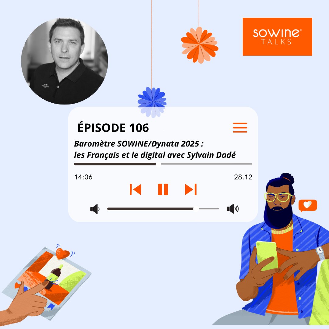 Dans ce nouvel épisode des SOWINE Talks, Sylvain Dadé analyse les évolutions de l’impact des nouvelles technologies sur le comportement des consommateurs de vin et spiritueux en France.

Pour écouter l’épisode :
➡ bit.ly/sowinetalks-106