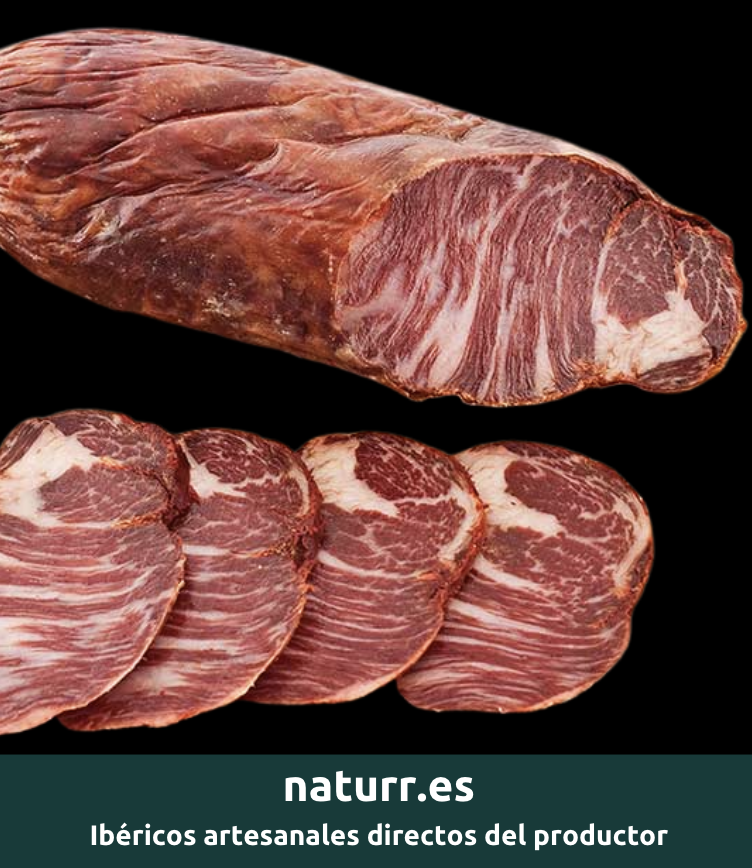 ¿Qué es el marmoleo? 🤔

Es la infiltración de grasa intramuscular en la carne del cerdo ibérico. Y es lo que hace que la carne sea más sabrosa y jugosa.

Se da en los mejores ibéricos, como el jamón ibérico de bellota o el lomito ibérico, garantizando su exquisitez y calidad.