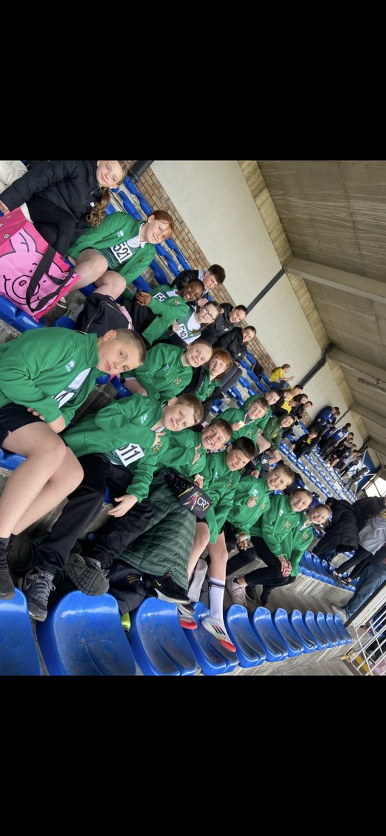 Mrs Sammon & P6S (@mrss_stp) on Twitter photo Huge congratulations to our amazing P6 athletics team! 🥇🏅 They did brilliantly at the athletics competition today winning 4 golds and 2 bronze medals. We are so proud of you all! 🎉 ⭐️ <a href="/StPatricks_PS/">St Patrick's RCPS</a> Huge congratulations to our amazing P6 athletics team! 🥇🏅 They did brilliantly at the athletics competition today winning 4 golds and 2 bronze medals. We are so proud of you all! 🎉 ⭐️ <a href="/StPatricks_PS/">St Patrick's RCPS</a>