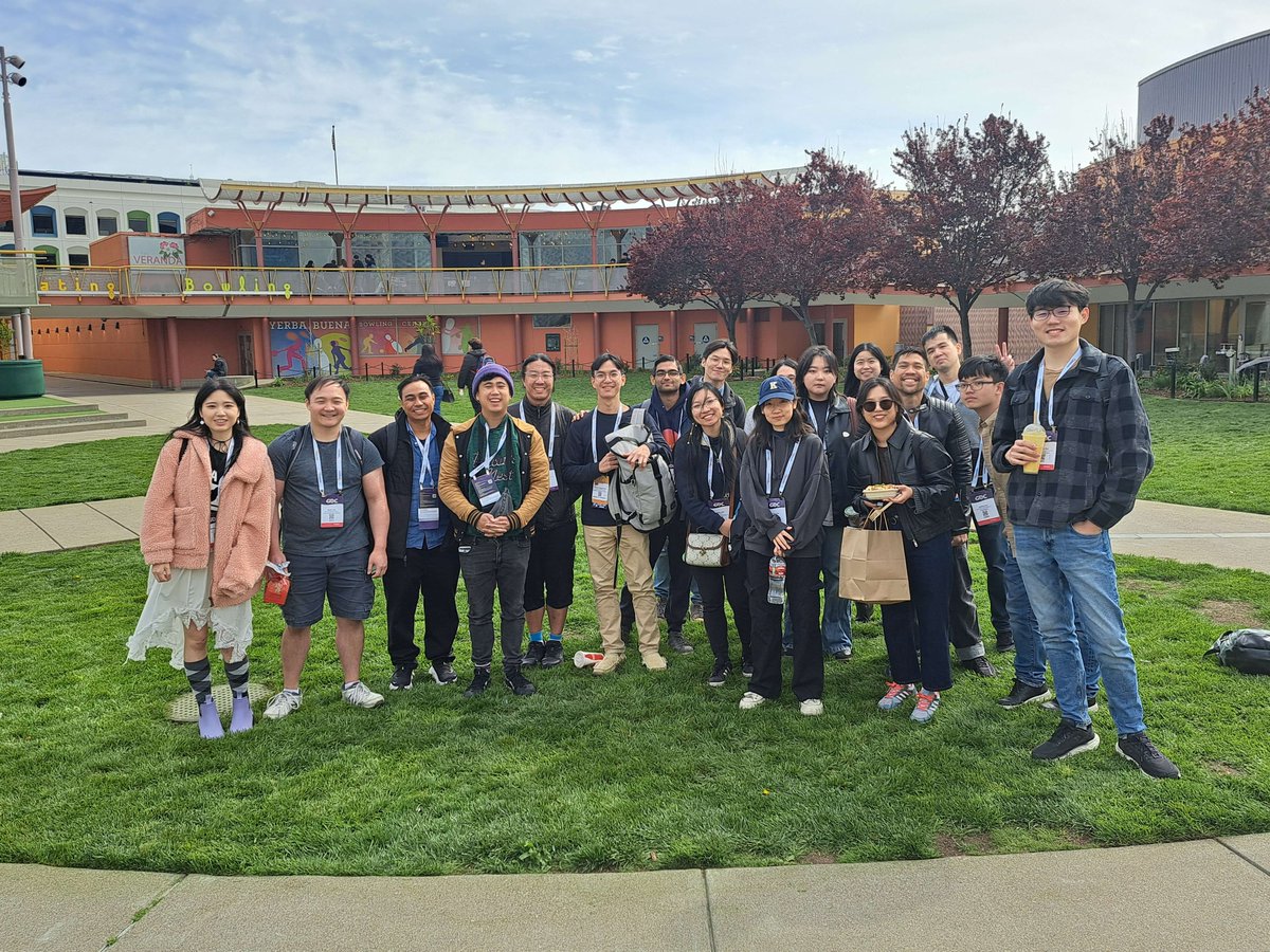 This year at #GDC2025, we were able to arrange a casual meetup for our AGAN members!

It was amazing to meet fellow sound designers, composers, programmers, and students!

Let's continue to advocate for Asians in game audio and the game industry! #gameaudio