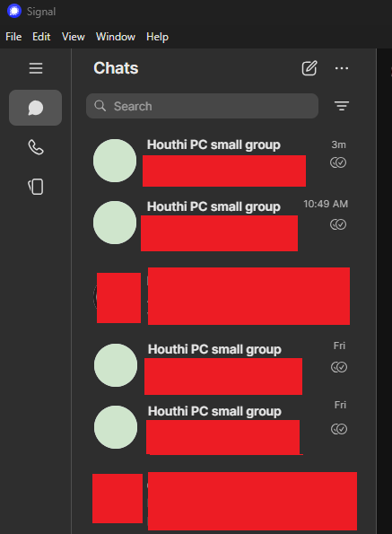 If every Signal group you are in plays the same joke, Signal becomes difficult to use and there is a risk of sending confidential information to the wrong people