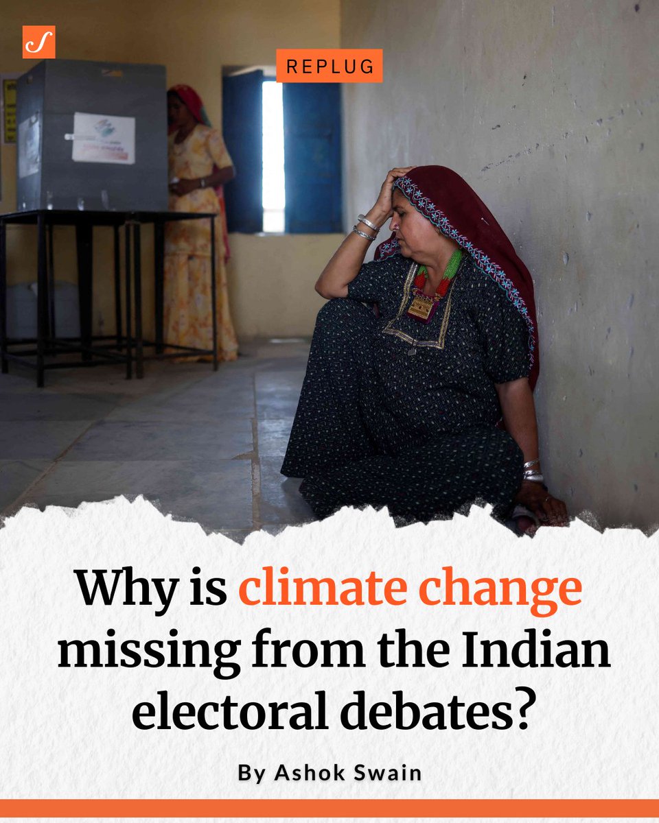 Replug | India, among the most climate-vulnerable nations, confronts a plethora of climate change effects across its varied landscapes. Escalating temperatures intensify heatwaves, imposing pressure on vulnerable communities and agricultural sectors  

scroll.in/article/1067346