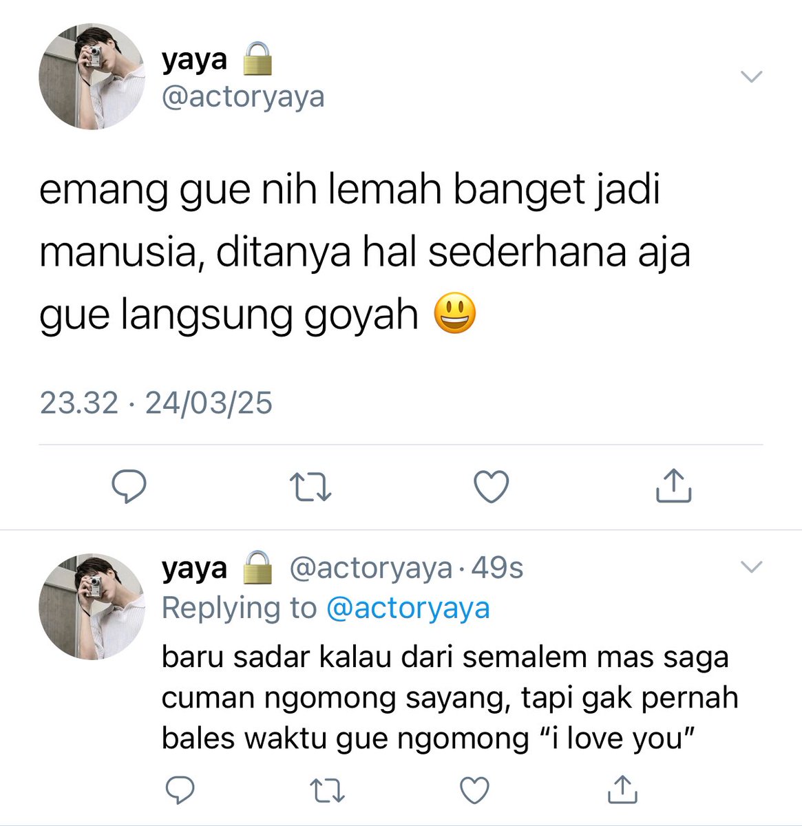 donsteacup's tweet photo. niat cari validasi malah tertampar realita. https://t.co/9OwTrvhhxw