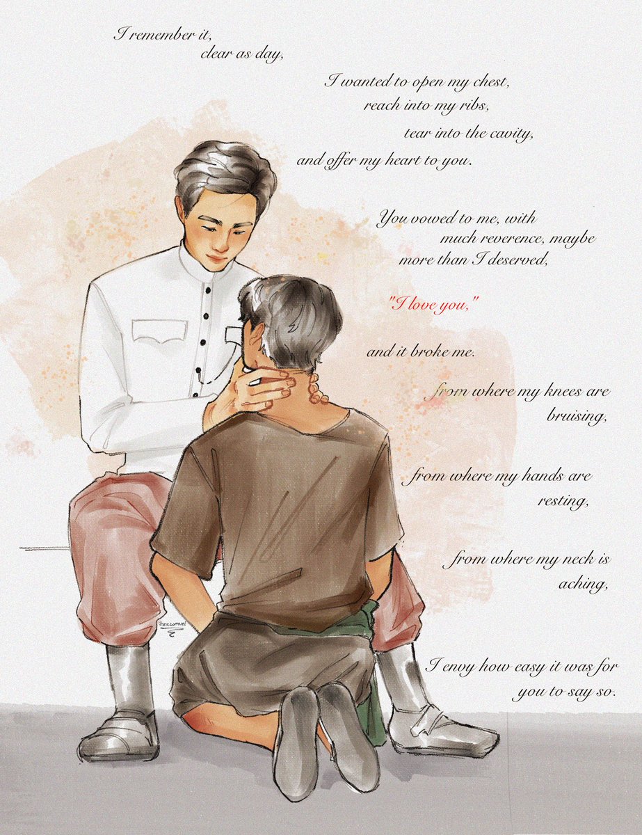 ihncwmuni's tweet photo. an ode to love

#MemoirOfRati #MekDech
#อู๋บูม #AouBoom #aou_tnbknr #besevboom https://t.co/I6p9LQHB1P