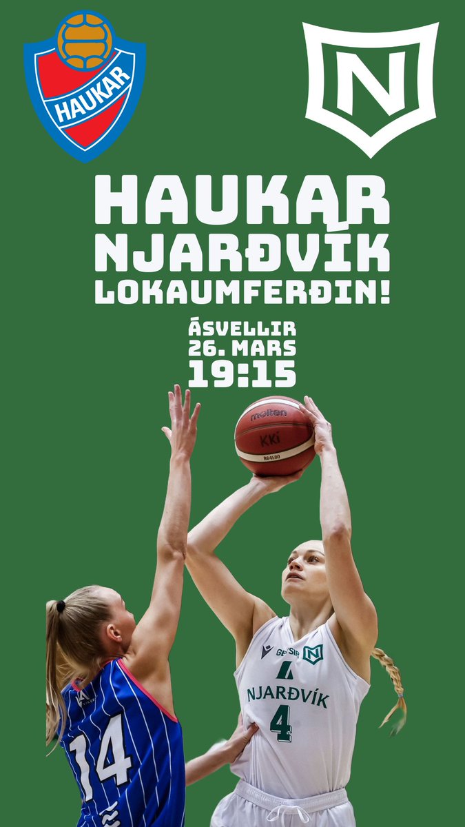 Lokaumferðin í kvöld
Toppslagur gegn Haukum
#Bonusdeildin #FyrirFánann