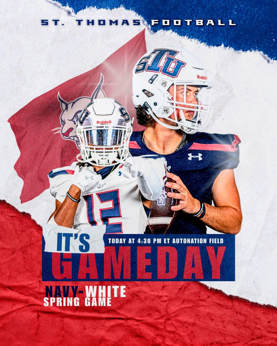 SPRING GAMEDAY‼️

Come out to AutoNation Field at 4:30 to see Bobcat Football for the first time in 2025😼

#STUFootball // #RaiseTheStandard