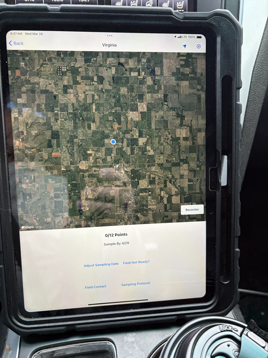 Soil sampling working great !