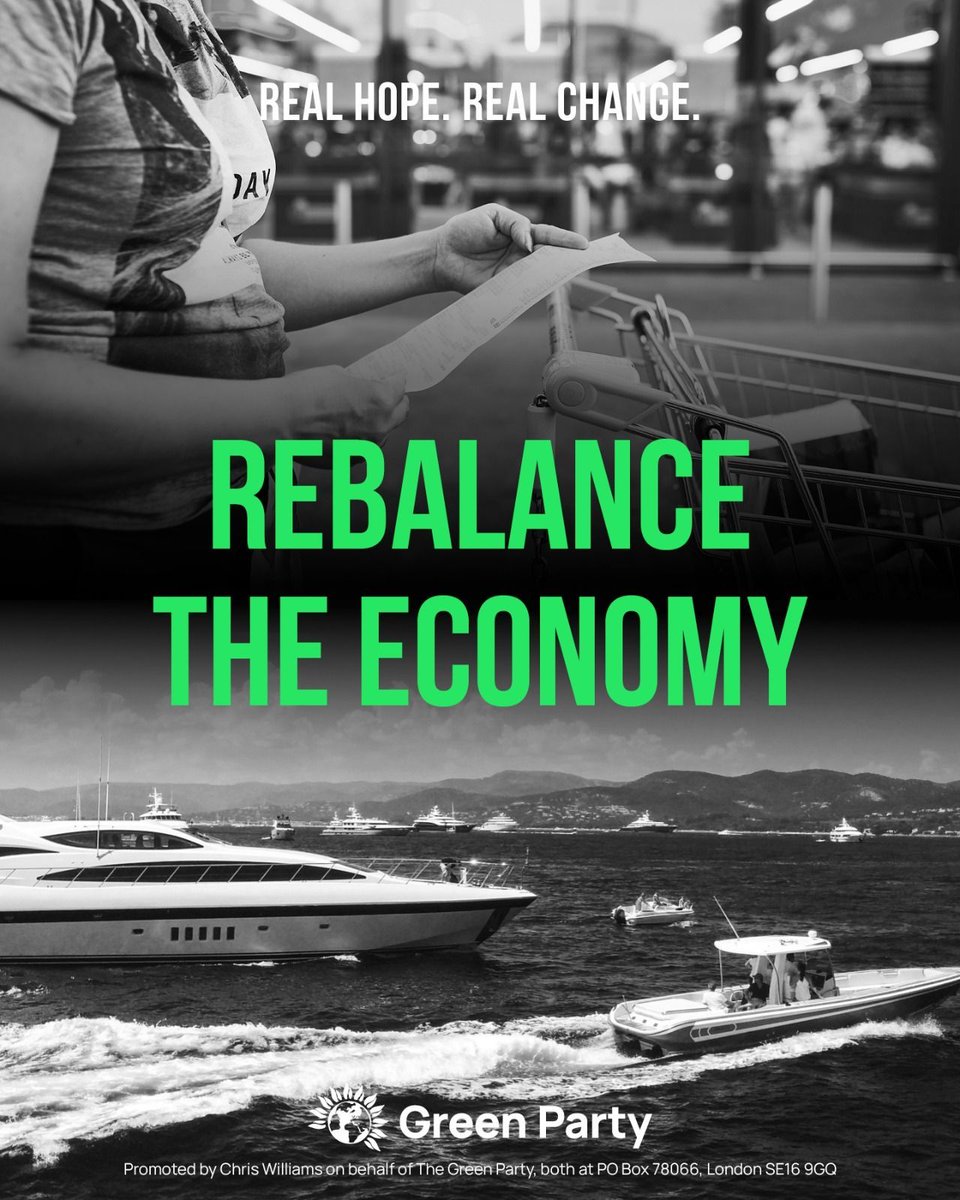 Fifteen years of austerity have driven our economy to the edge.

And Rachel Reeves' plans will only make things worse.

It's time to tax wealth properly and rebalance the economy so that it works for ordinary people. 

#SpringStatement