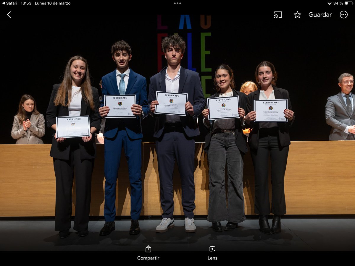 🎓👏 Nuestras alumnas de 2º Bach han culminado con éxito el Programa Excellence de <a href="/unav/">Universidad de Navarra</a>, defendiendo sus proyectos con pasión y rigor.

🔹 “El silencio, en busca del equilibrio”
🔹 “El Athletic, más que fútbol”
🎉🎖️ 

#ExcelenciaAyalde #OrgulloAyalde

ayalde.com/alumnas-de-exc…