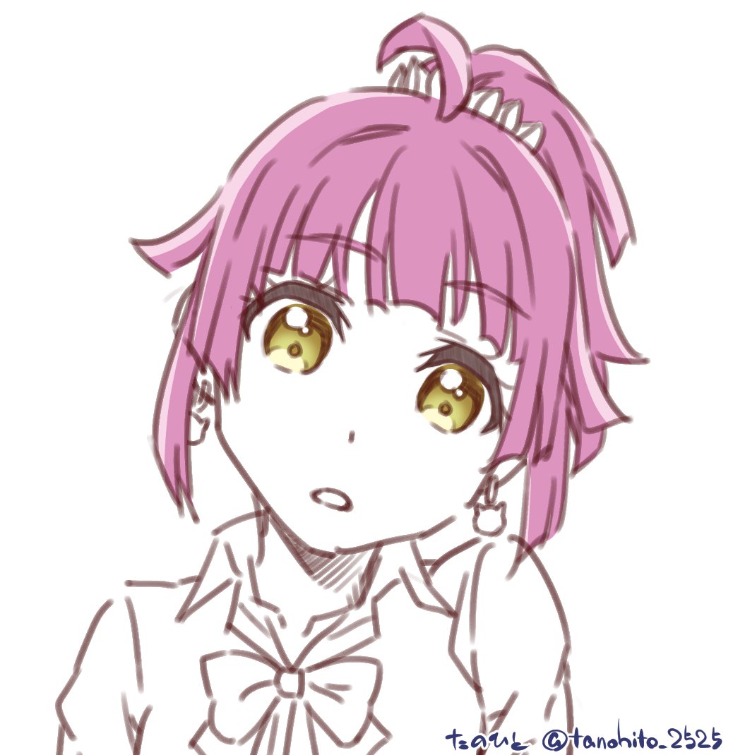 天王寺璃奈 「描きたかったギャルヶ咲描いたぉ(*'ω`*) 」|たのひとのイラスト