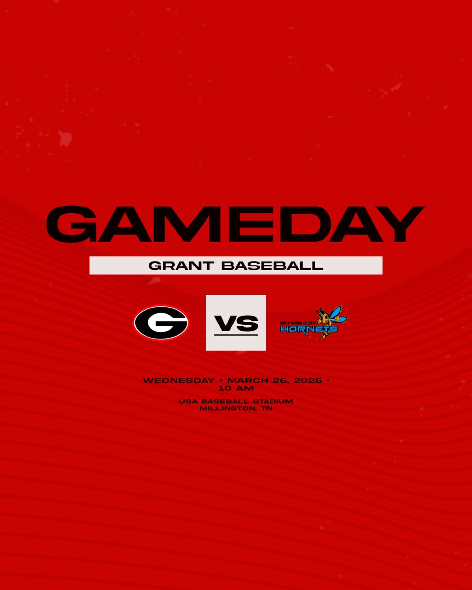 Final game from Memphis. 

🆚: South Gipson High School (TN)
📍: USA Baseball Stadium - Millington, TN
⌚️: 10 AM

#AAIT