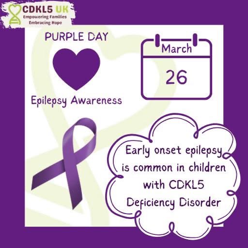 Today is #PurpleDay2025 an international day to increase awareness of epilepsy and it's effects. 

Did you know? 

💜 65% Million people have epilepsy worldwide
💜 1 in 100 people are estimated to have epilepsy 
💜 In 50% of cases, the cause of epilepsy is unknown 

Epilepsy is a