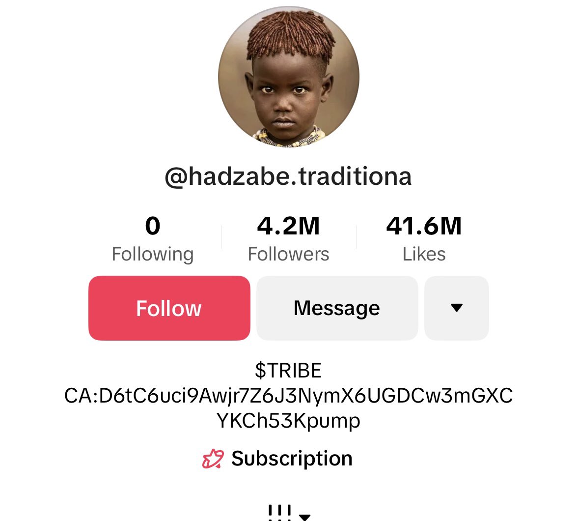 traderonchain's tweet photo. An update so far: 

The tribe is onboard with us 

We are in contact with them and are attempting to get a video back from them soon. 

Updated socials coming soon 

https://t.co/Hwto59UWCI

D6tC6uci9Awjr7Z6J3NymX6UGDCw3mGXCYKCh53Kpump https://t.co/yMHY2uSxKO
