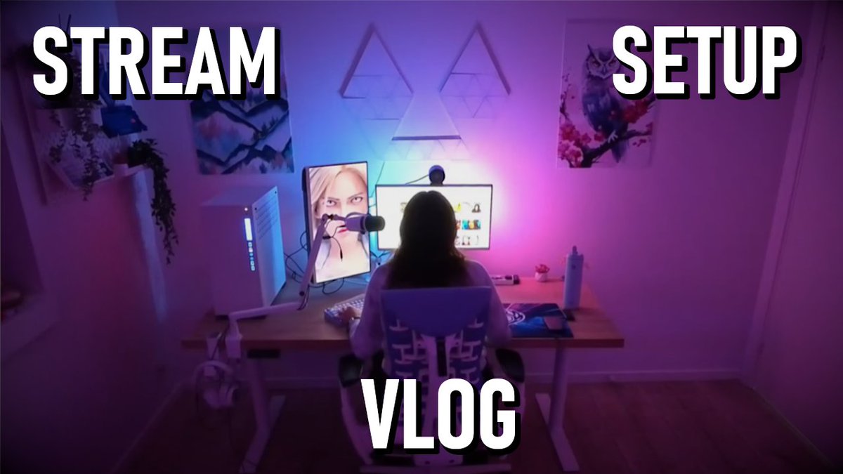 We FINALLY have the long awaited stream setup vlog out today!! If you're ever wondering what products I use or what my full stream setup room looks like, this is the video for you 💙💜

📺: youtube.com/watch?v=44y8yk…
