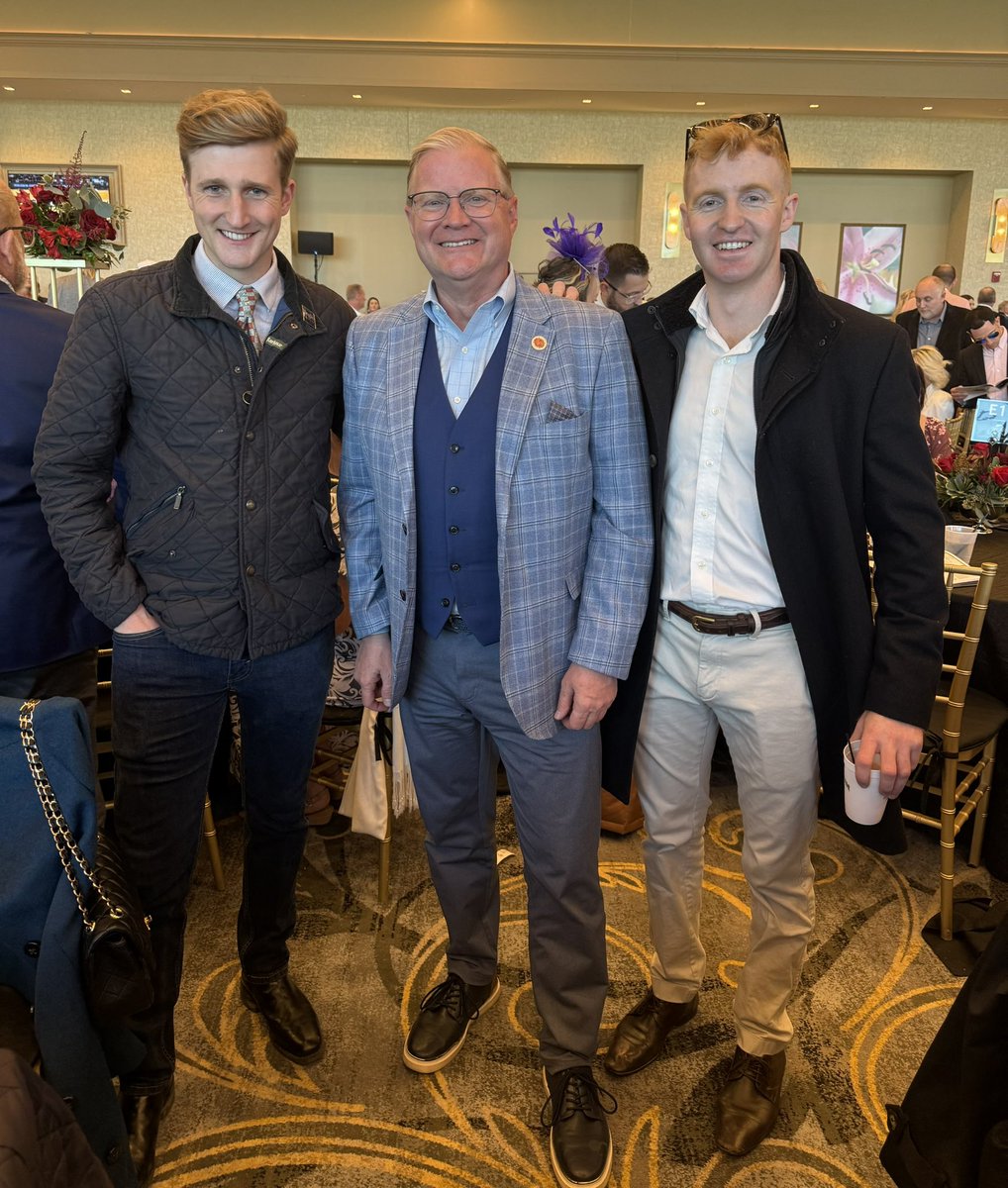 Great day <a href="/TurfwayPark/">Turfway Park Racing & Gaming</a> Saturday for the #JeffRubySteaks. 3rd best handle in track history ($9.2 MM) &amp; able to see <a href="/NunnforKY/">NunnforKY</a> &amp; daughter Emma, <a href="/KYAlGentry/">Al Gentry</a> &amp; wife Rhonda, <a href="/decky_cann/">Declan Cannon</a> &amp; <a href="/JackGilligan14/">Jack Gilligan</a> <a href="/KillianHennessy/">killian hennessy</a> 

Great people on a great day of racing. One of my favorites.