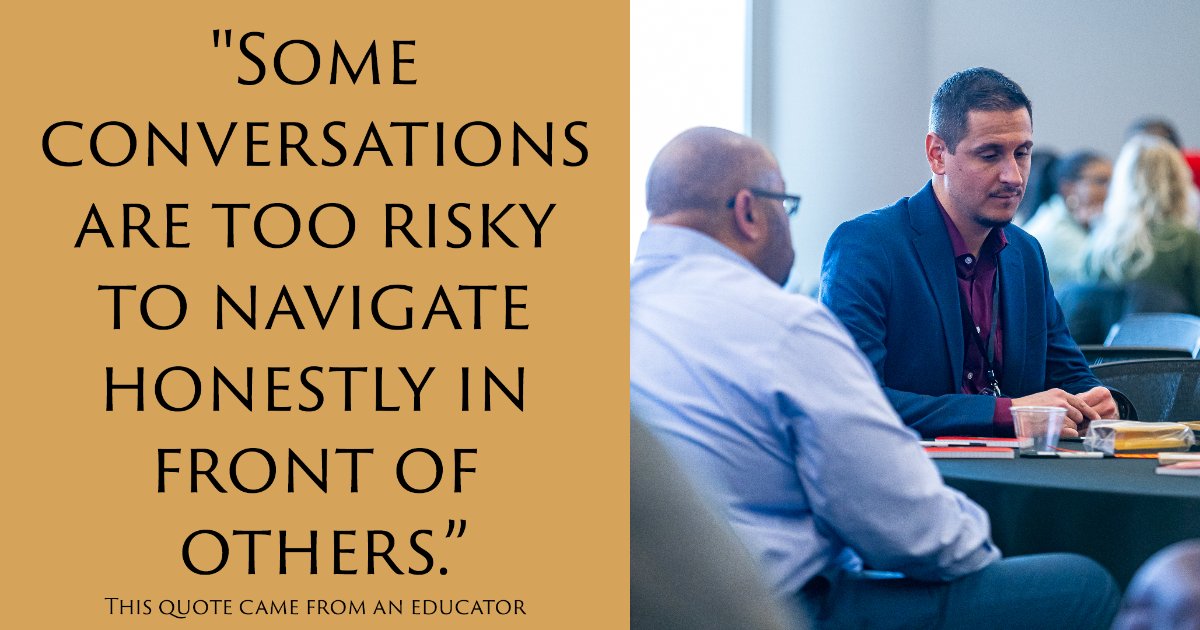 This quote came from an educator reflecting on how difficult it’s been to talk about hot-button issues in traditional PD. The Game of Education, however, gave their team a safer, indirect way to face the hard stuff—without shutting down or shutting each other out.