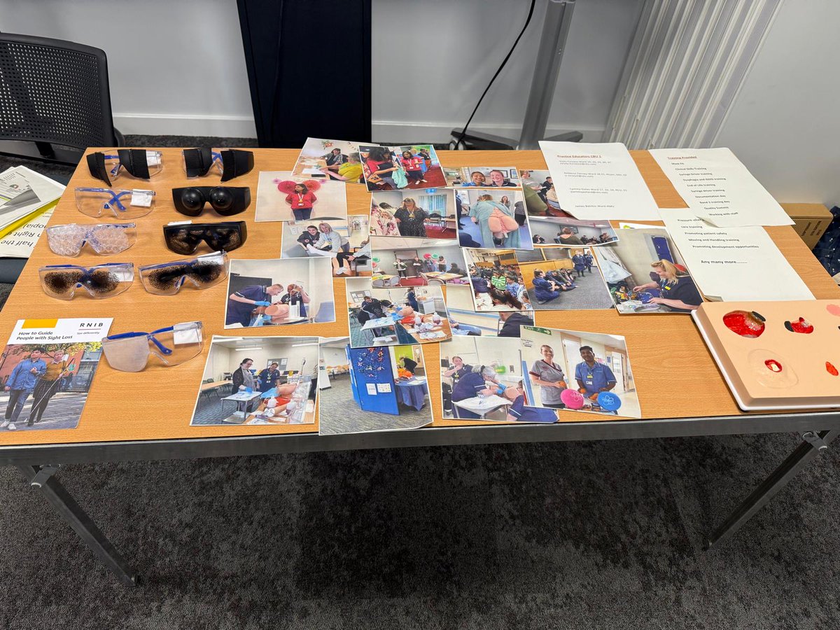 Our newly qualified nursing open day is well underway. We have stalls showing all the support available to staff at Barnsley such as the preceptorship programme, PNAs and clinical Educators. Make sure to call down by 4pm to grab some freebies and find out more info about careers