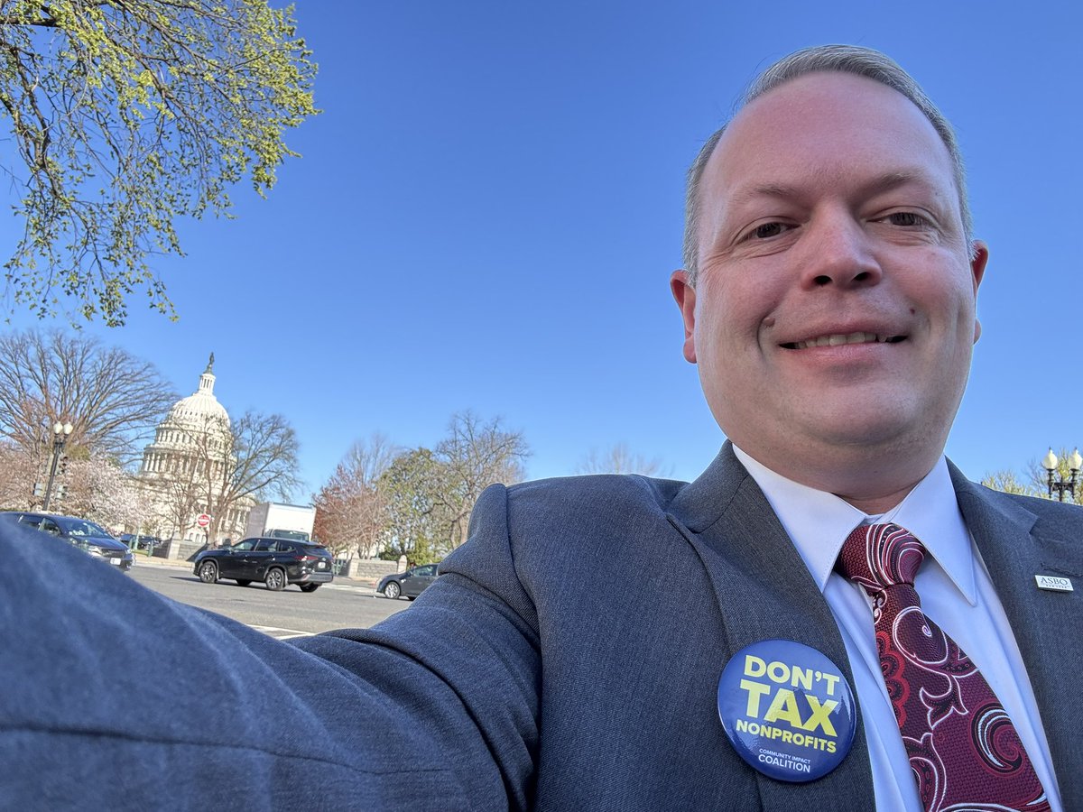 BrianCechnicki's tweet image. In DC today advocating to keep not-for-profits tax exempt. @ASAEcenter