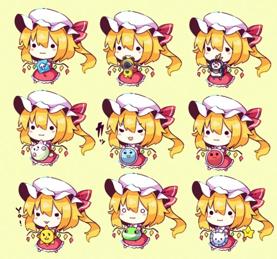 フランちゃん×音ゲー系のイラストがお気に入り! #上手いとか下手とかそういうのは関係なく自分が気に入っている絵