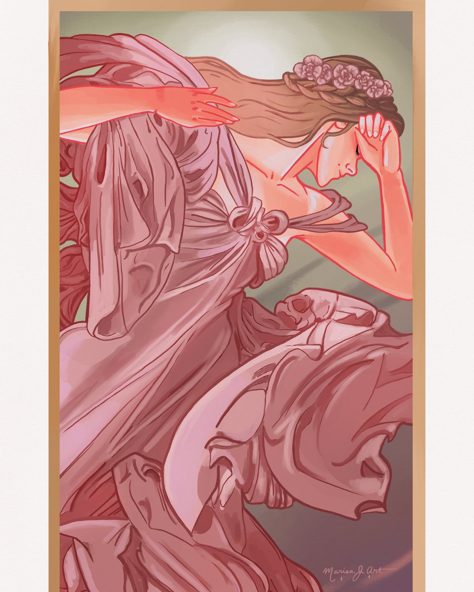 some details from the Archeron Sisters x Mucha crossover 💕
#acotar #feyre #nesta #elain #bookart #alphonsemucha #bookart