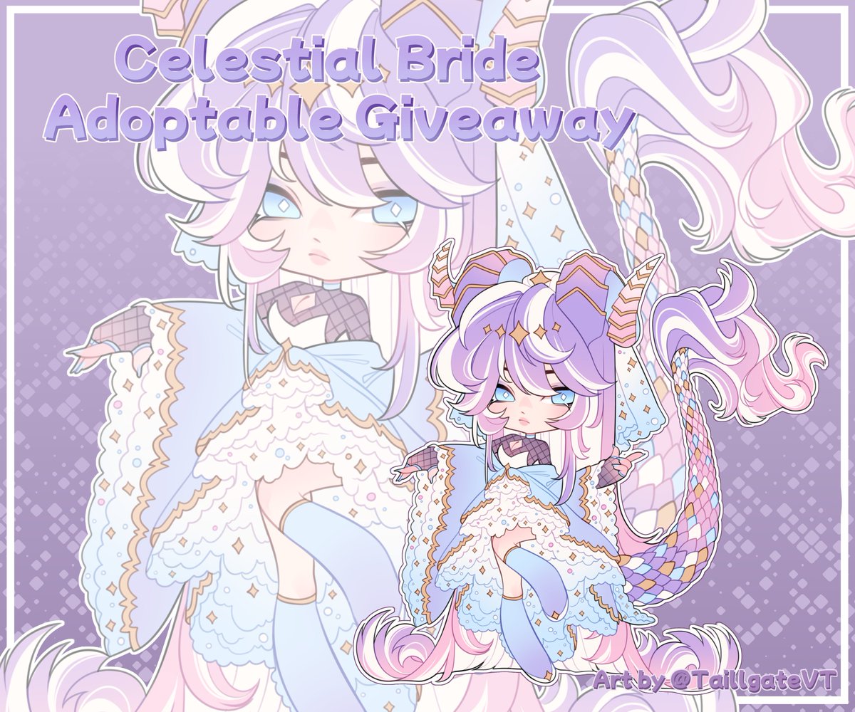 🌟March - Adoptable Giveaway 🌟
Winner will get full commercial rights

Rules
✧ Like | Retweet
✧ Follow me [New followers welcome!]

Ends april 2nd!