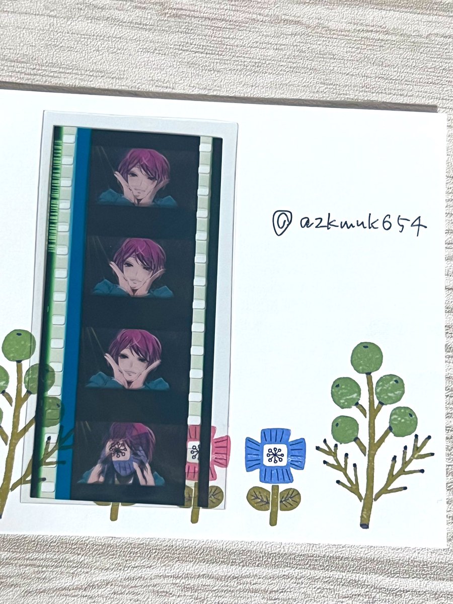 azkmnk654's tweet photo. @Nn__sy ♡初めまして、検索より失礼致します。当方画像内の乱数のフィルムを所持しております。ごん様の左馬刻・簓のグータッチフィルムと郵送にて交換いただくことは可能でしょうか？FF数の少ないアカウントですが責任を持ってご対応させていただきます。ご検討いただけますと幸いです。♡(左馬刻・簓) https://t.co/escIjR2zfr