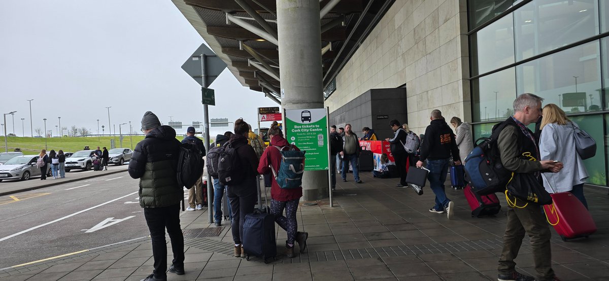 Sam ๐ฎ๐ช๐ค๐ต๐ธ (@samtm023) on Twitter photo Great to see such demand for bus services at Cork Airport at 1pm on a weekday afternoon.
We need more frequent options and more routes serving all areas of the city and county alike
<a href="/CorkAirport/">Cork Airport</a> <a href="/Buseireann/">Bus รireann</a> Great to see such demand for bus services at Cork Airport at 1pm on a weekday afternoon.
We need more frequent options and more routes serving all areas of the city and county alike
<a href="/CorkAirport/">Cork Airport</a> <a href="/Buseireann/">Bus รireann</a>