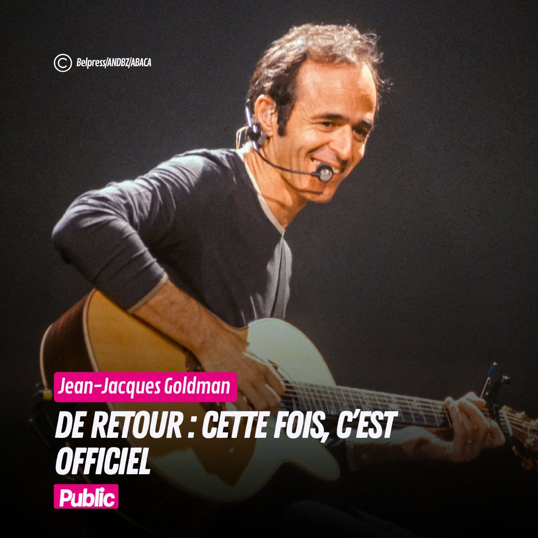 InsidePublic's tweet image. 🚨Selon les informations du Parisien, #JeanJacquesGoldman vient officiellement de sortir de sa retraite artistique. Le chanteur de 73 ans ayant écrit un morceau pour le concert solidaire "Sentinelles d’un soir", qui se déroulera le 10 avril à Paris.

👉Plus d'info :