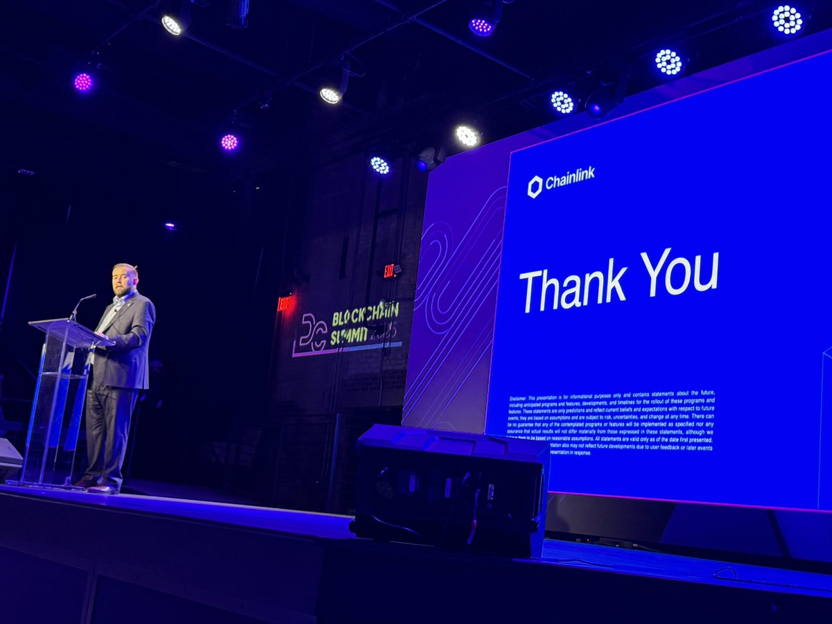 RussellKlein's tweet image. Sergey Nazarov of #Chainlink
 #DCBlockchain keynote